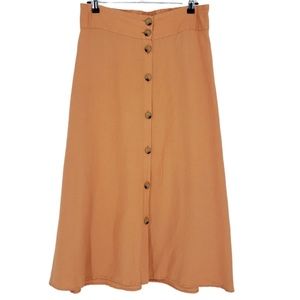 Target A New Day Midi Linen Skirt